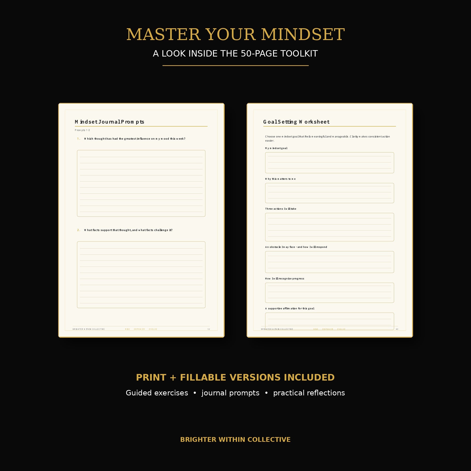 Brighter Within Complete Foundation Series – Ebooks & Toolkits