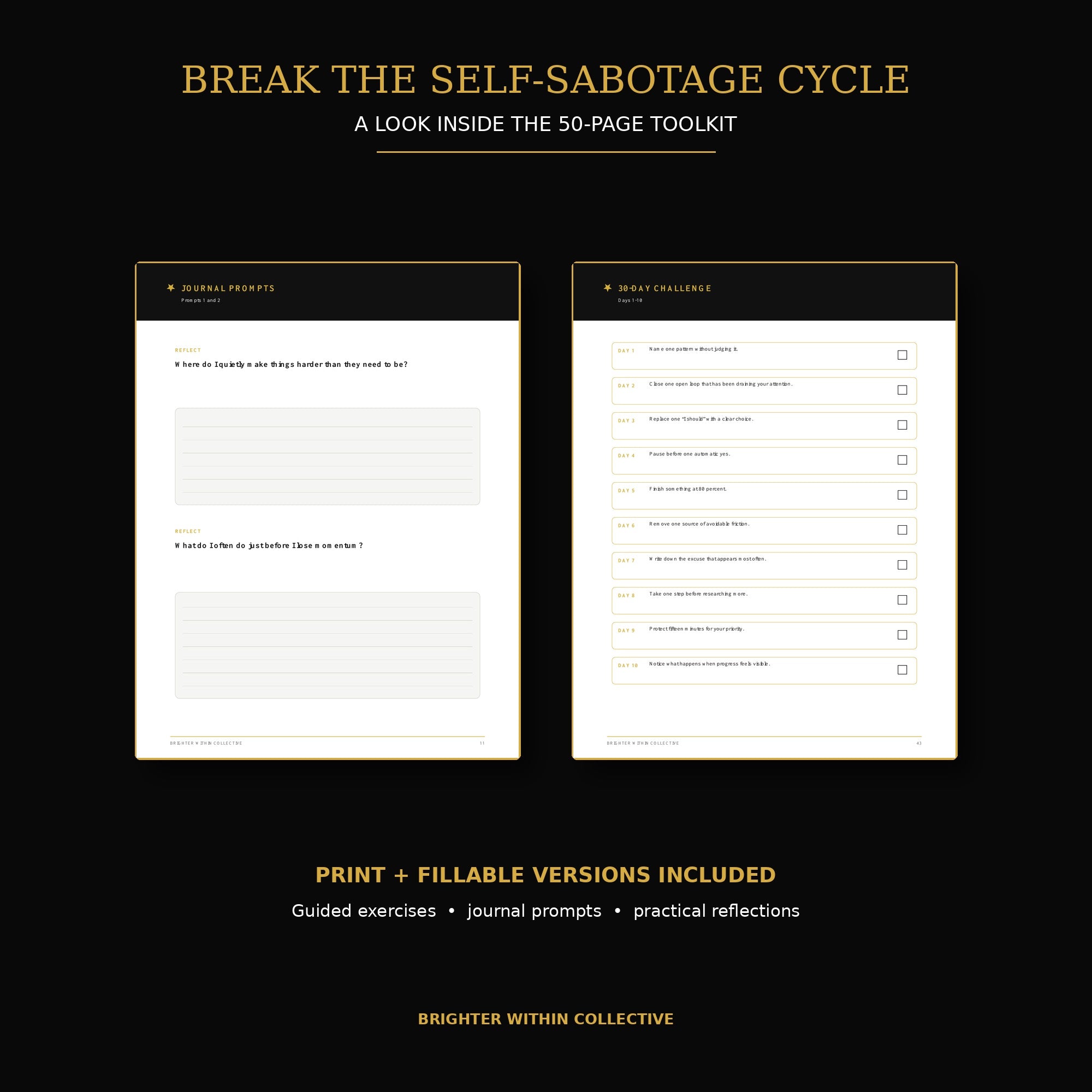 Brighter Within Complete Foundation Series – Ebooks & Toolkits